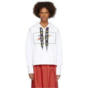 Reebok Classic X Pyer Moss NWOT White Family Reunion Hoodie Size M